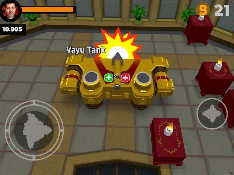 Vayu Tank Battle Scene