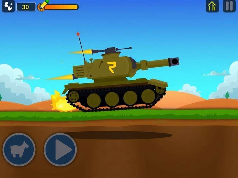Vayu Tank Gameplay Screenshot